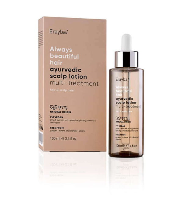 Erayba ABH Ayurvedic Scalp Lotion - Лосьон від випадіння волосся, 100 мл