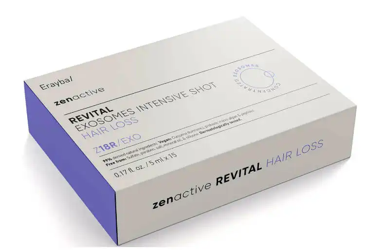 Ампулы против выпадения волос Erayba ZenActive Z18R EXO Revital Exosomes Intensive Shot