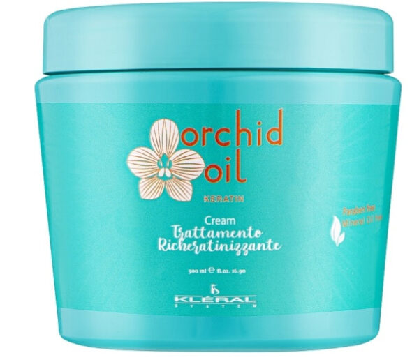 Kleral System Orchid Oil Mask - Лікувальна маска з маслом орхідеї для волосся, 500 мл