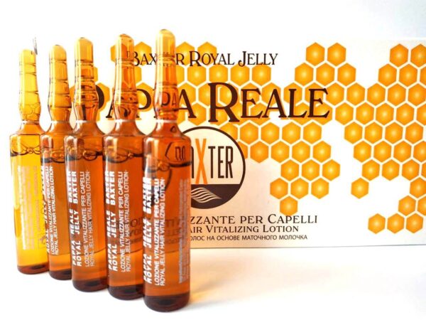 Punti di Vista Baxter Royal Jelly - Маточное молочко-капиллярный восстанавливающий лосьон от выпадения волос, 1 ампула — изображение 2