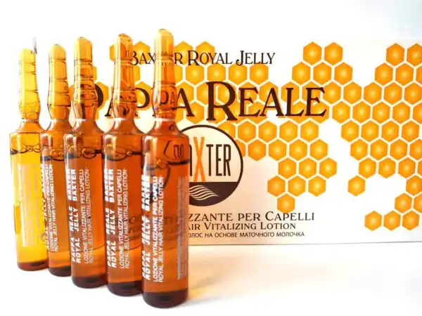 Punti di Vista Baxter Royal Jelly - Маточное молочко-капиллярный восстанавливающий лосьон от выпадения волос, 1 ампула — изображение 2