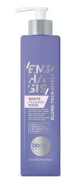 BBcos Emphasis Blond-Tech Quartz Feeding Mask — Маска тонувальна для волосся Кварц