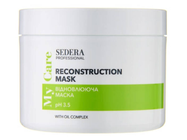 Sedera Professional My Care Reconstruction Mask - Відновлююча маска для реконструкції волосся, 500 мл