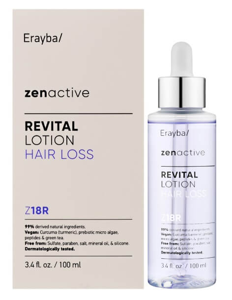 Erayba ZenActive Z18R Revital Lotion Hair Loss - Лосьон від випадіння волосся, 100 мл