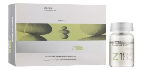 Erayba Z18b Balancing Lotion - Ампули від жирного волосся, 12 х 8 мл